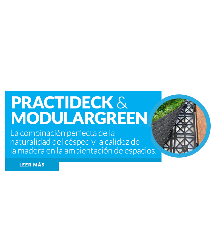 Practideck y Modulargreen